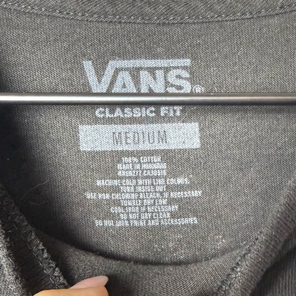 Vans Since 1966 Men Graphic Print Off The Wall Aliens Skateboard Black T-Shirt M - Picture 7 of 8